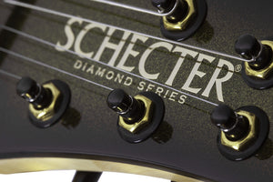 Schecter C-1 FR-S 50th Anniversary Electric Guitar, Gold Burst 4137-SHC