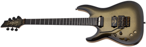 Schecter C-1 FR-S 50th Anniversary Left-Handed Electric Guitar, Gold Burst 4141-SHC