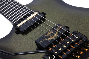 Schecter C-1 FR-S 50th Anniversary Left-Handed Electric Guitar, Gold Burst 4141-SHC