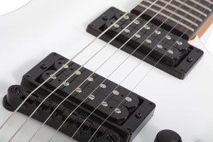 Shecter C-1 Jerry Horton 25th Anniversary Electric Guitar, White 523-SHC
