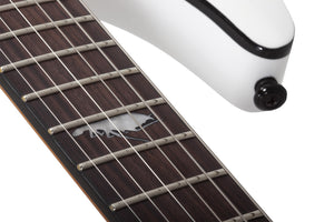Shecter C-1 Jerry Horton 25th Anniversary Electric Guitar, White 523-SHC