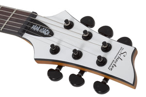 Shecter C-1 Jerry Horton 25th Anniversary Electric Guitar, White 523-SHC