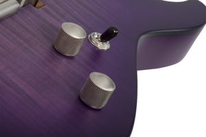 Schecter C-1 Standard Plus Electric Guitar, Transparent Purple Burst 3935-SHC