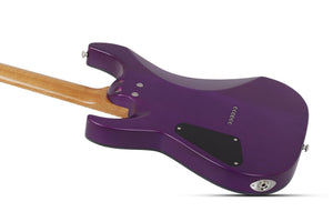Schecter C-1 Standard Plus Electric Guitar, Transparent Purple Burst 3935-SHC