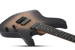 Schecter C-1 Standard Plus Electric Guitar, Ember Burst 3938-SHC