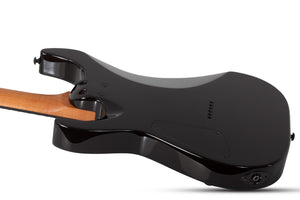 Schecter C-1 Standard Electric Guitar, Black Fade Burst Burl 3950-SHC