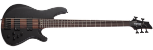 Schecter Charles Berthoud CB-5 5-String Electric Bass, See-Thru Black Satin 2873-SHC