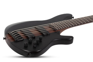 Schecter Charles Berthoud CB-5 5-String Electric Bass, See-Thru Black Satin 2873-SHC