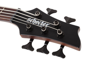 Schecter Charles Berthoud CB-5 5-String Electric Bass, See-Thru Black Satin 2873-SHC