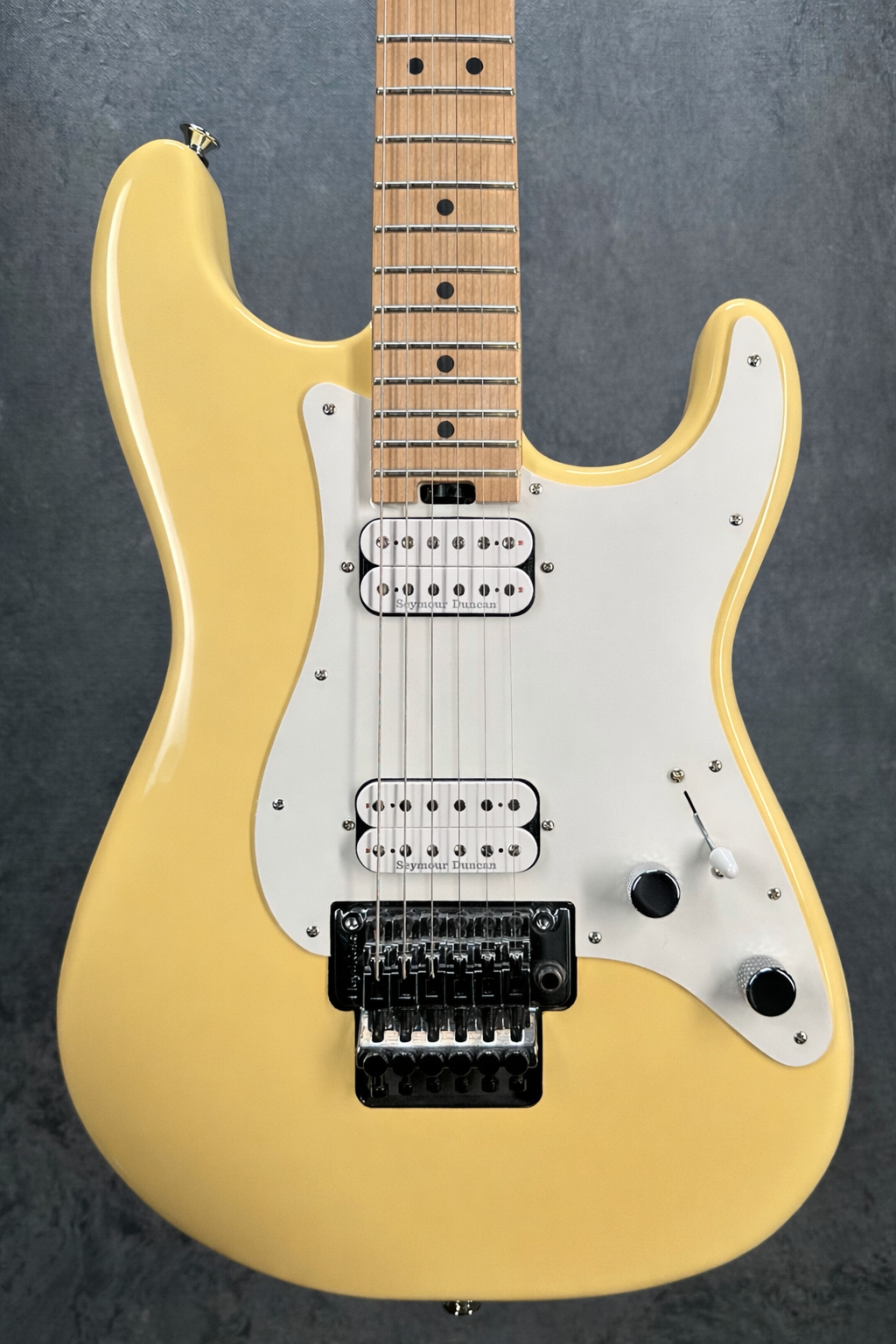 Charvel Pro-Mod So-Cal Style 1 HH FR M Maple Fingerboard Vintage White 2966031555