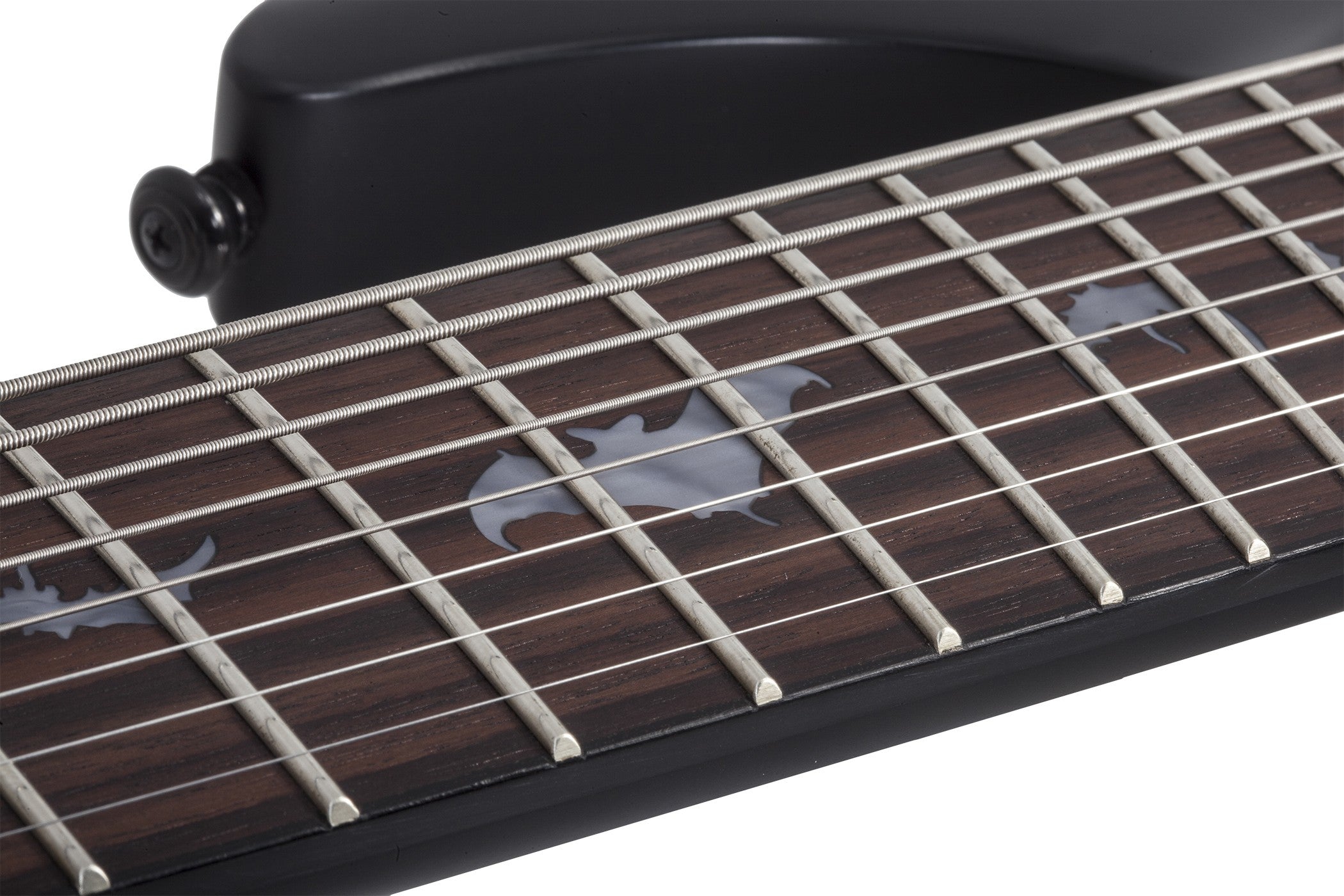 SCHECTER DAMIEN-8 LEFT HAND 8 STRING MULTISCALE ELECTRIC GUITAR IN