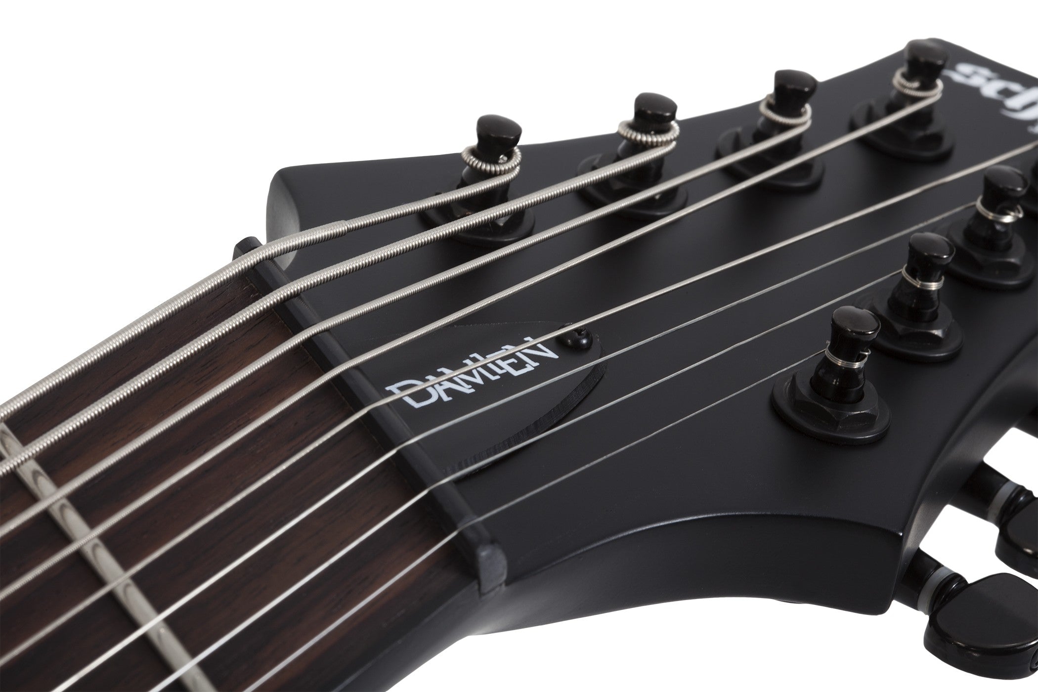 SCHECTER DAMIEN-8 LEFT HAND 8 STRING MULTISCALE ELECTRIC GUITAR IN