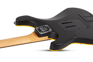 Schecter Demon-6 FR S Electric Guitar, Aged Black Satin 3669-SHC