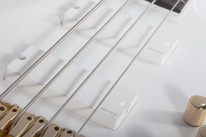 Schecter FREEZESICLE-4 4-String Electric Bass, Metallic White 2301-SHC