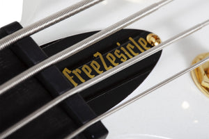 Schecter FREEZESICLE-4 4-String Electric Bass, Metallic White 2301-SHC