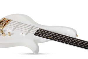 FREEZESICLE-5 5-String Electric Bass, Metallic White 2302-SHC