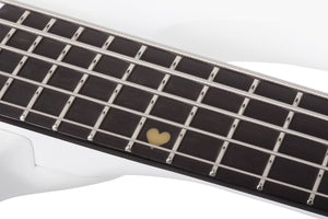 FREEZESICLE-5 5-String Electric Bass, Metallic White 2302-SHC