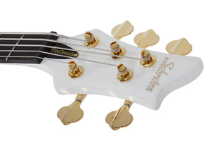FREEZESICLE-5 5-String Electric Bass, Metallic White 2302-SHC