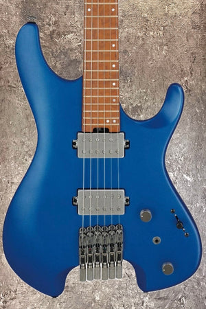 Ibanez Q52 Headless Electric Guitar with Gigbag in Laser Blue Matte Q52LBM