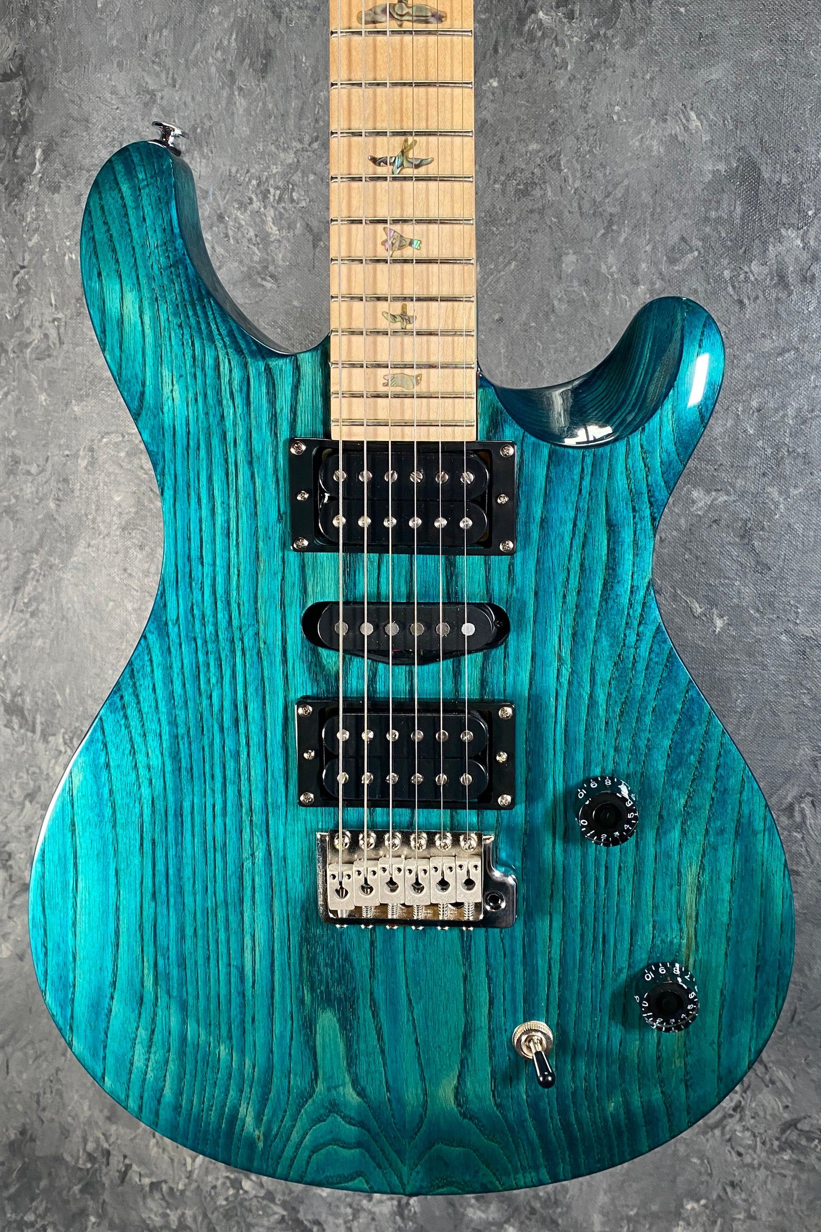 PRS Guitars SE Swamp Ash Special Electric Guitar with Gigbag in Iri Blue