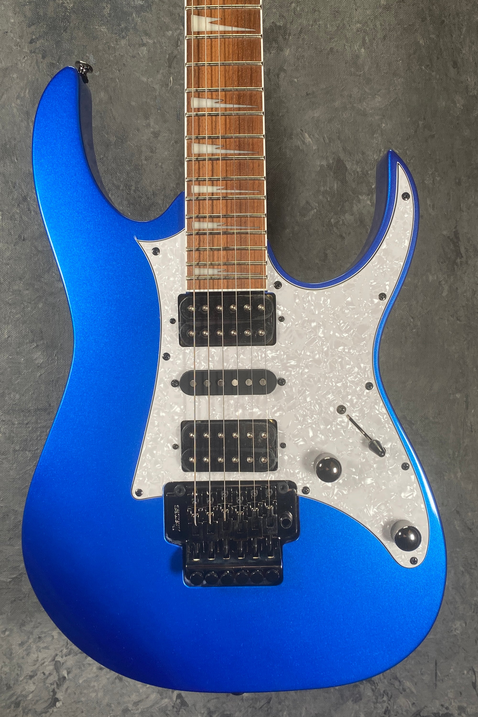 Ibanez RG450DXSLB RG Standard Series 6-String RH Electric Guitar-Starlight Blue
