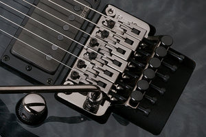 Schecter LEFT HANDED HELLRAISER HR-HYBRID-C-1-FR-LHTBB Trans Black Burst Guitar with FR and EMG 57, 66 Pickups 1929-SHC