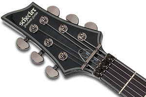 Schecter LEFT HANDED HELLRAISER HR-HYBRID-C-1-FR-LHTBB Trans Black Burst Guitar with FR and EMG 57, 66 Pickups 1929-SHC