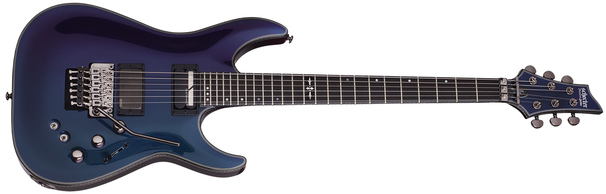 Schecter Hellraiser Hybrid C-1 FR S Ultra Violet 1955-SHC Schecter Hellraiser Hybrid C-1 FR S Ultra Violet 1955-SHC