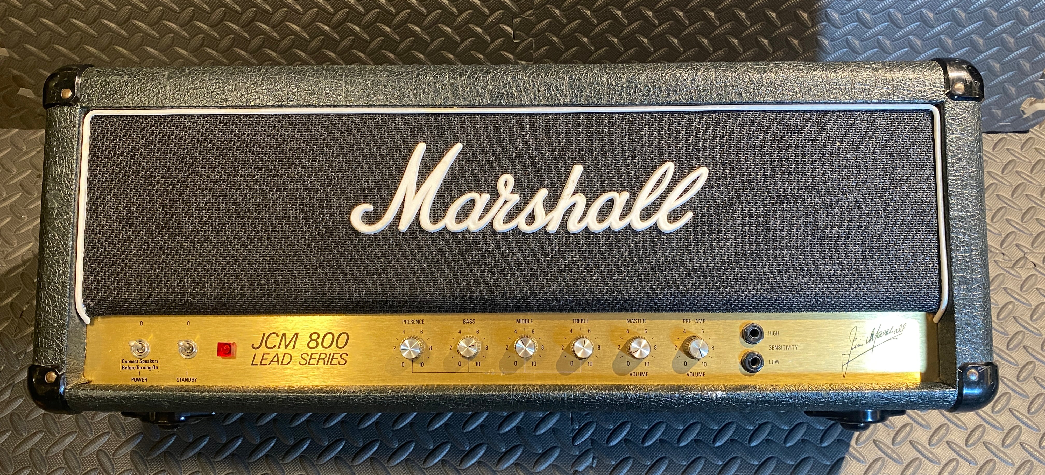 Marshall JCM 800 Lead Series Model 2204 Black - The Guitar World