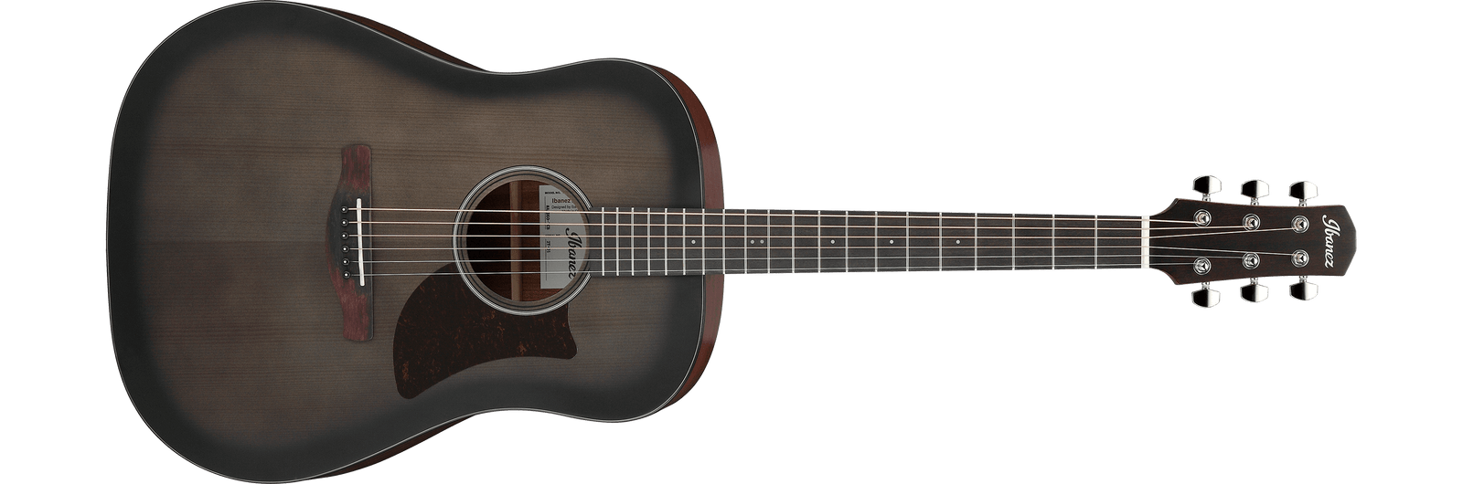 Ibanez AAD50TCB Advanced Acoustic Guitar Transparent Charcoal Burst