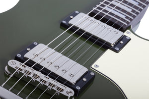 Schecter Jack Fowler PT Electric Guitar, Drab Green 553-SHC