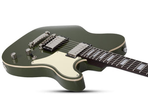 Schecter Jack Fowler PT Electric Guitar, Drab Green 553-SHC