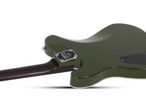 Schecter Jack Fowler PT Electric Guitar, Drab Green 553-SHC