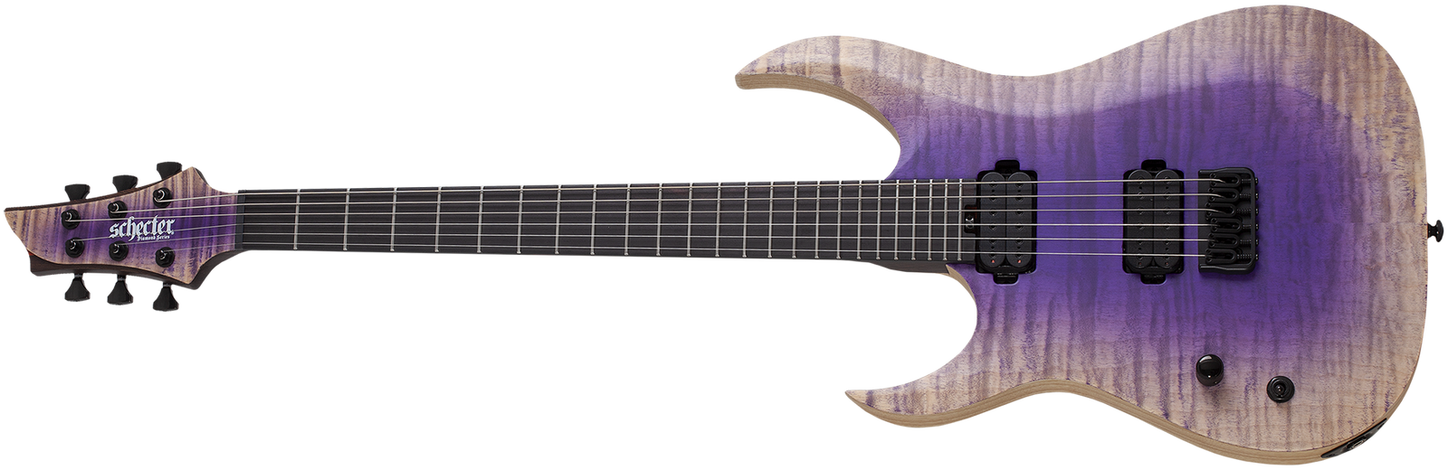 Schecter John Browne Tao-6 Left-Handed Electric Guitar, Ozone Burst 635-SHC