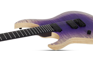 Schecter John Browne Tao-6 Left-Handed Electric Guitar, Ozone Burst 635-SHC