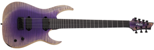 Schecter John Browne Tao-7 7-String Electric Guitar, Ozone Burst 633-SHC
