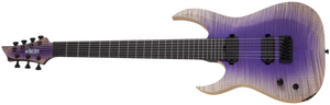 Schecter John Browne Tao-7 Left-Handed 7-String Electric Guitar, Ozone Burst 636-SHC