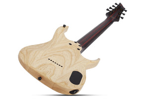 Schecter John Browne Tao-7 Left-Handed 7-String Electric Guitar, Ozone Burst 636-SHC