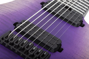 Schecter John Browne Tao-8 8-String Electric Guitar, Ozone Burst 634-SHC