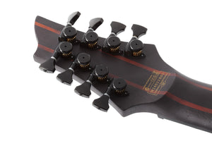 Schecter John Browne Tao-8 8-String Electric Guitar, Ozone Burst 634-SHC