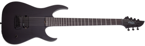 Schecter Km-7 MK-III Ex Electric Guitar, Satin Black Open Pore 882-SHC