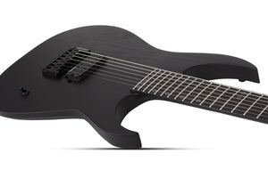 Schecter Km-7 MK-III Ex Electric Guitar, Satin Black Open Pore 882-SHC