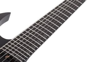 Schecter Km-7 MK-III Ex Electric Guitar, Satin Black Open Pore 882-SHC