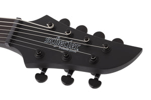 Schecter Km-7 MK-III Ex Electric Guitar, Satin Black Open Pore 882-SHC