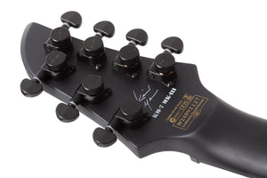 Schecter Km-7 MK-III Ex Electric Guitar, Satin Black Open Pore 882-SHC