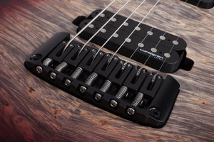 Schecter Keith Merrow KM-7 MK-III Pro USA Signature Electric Guitar With Case, Bloodlust Crystal Burl 7066-SHC