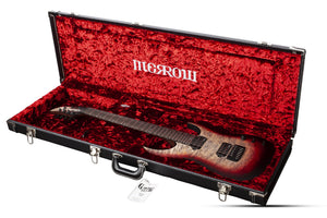 Schecter Keith Merrow KM-7 MK-III Pro USA Signature Electric Guitar With Case, Bloodlust Crystal Burl 7066-SHC
