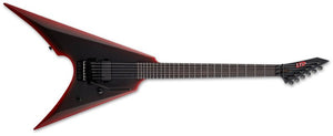 ESP LTD ARROW BLACK METAL BLACK RED BURST SATIN LARROWBKMIIBLKREDBS