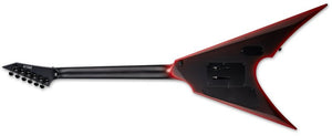 ESP LTD ARROW BLACK METAL BLACK RED BURST SATIN LARROWBKMIIBLKREDBS