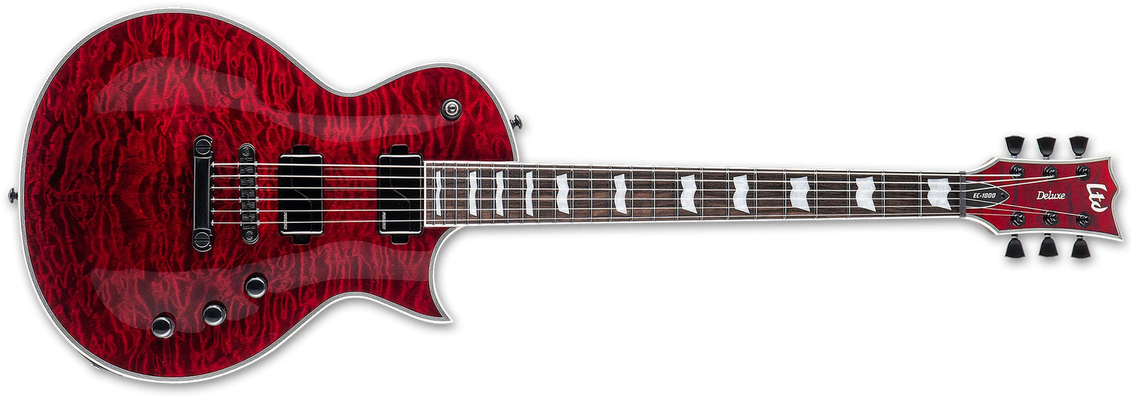 ESP LTD EC1000 See Thru Black Cherry LEC1000QMSTBC